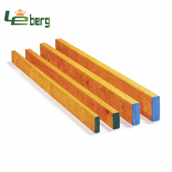 Hot Saling Structural LVL Pine Beams LVL Beams Encofrado LVL para embalaje/Muebles/Construcción