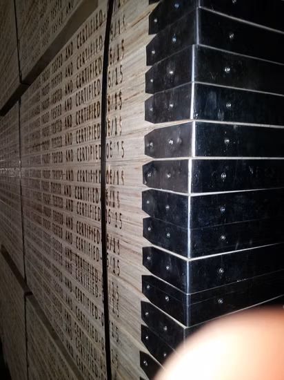 Tablero de paseo para andamios estándar LVL, madera contrachapada H20, viga de madera para soporte de construcción de andamios de encofrado